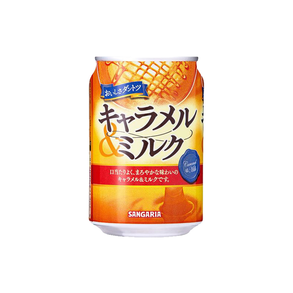 【豆嫂】日本飲料 SANGARIA 風味牛奶(275ml)(焦糖) product thumbnail 2