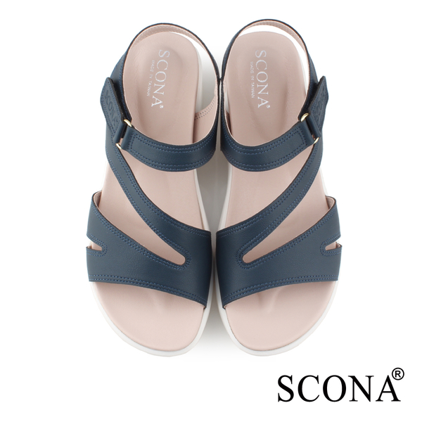 SCONA 蘇格南 超輕量簡約舒適涼鞋 深藍色 31137-1 product thumbnail 2