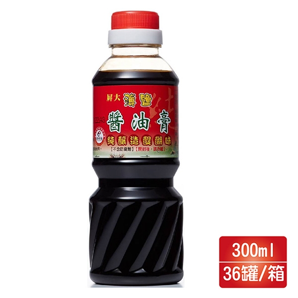 屏大薄鹽醬油膏 300ml (36/箱)