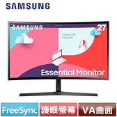 SAMSUNG三星 27型 S27C366EAC 1800R美型曲面螢幕