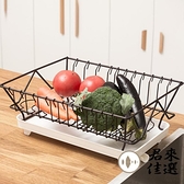 廚房碗架瀝水架置物架單層碗筷收納盒【君來佳選】