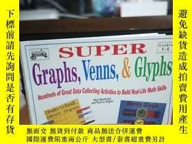 二手書博民逛書店Super罕見Graphs, Venns, & Glyphs: