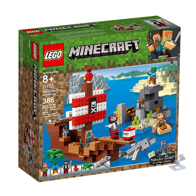 Lego 樂高積木 創世神minecraft 海盜船探險the Pirate Ship Adventure 玩得購網通購物生活館 Yahoo奇摩超級商城