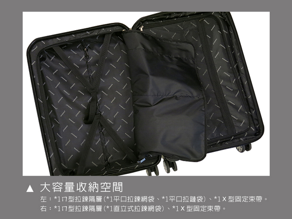 【領劵再折】KANGOL 英國袋鼠 行李箱 28吋 PP01 可擴充 TSA海關鎖 旅行箱 拉鍊箱 多色 得意時袋 product thumbnail 8