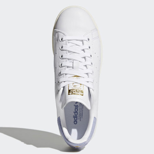 ★現貨在庫★ ADIDAS STAN SMITH 女鞋 休閒 金標 奶油底 壓紋後跟 薰衣草紫 白【運動世界】 DA9582 product thumbnail 6