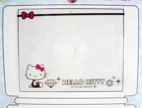 【震撼精品百貨】Hello Kitty 凱蒂貓~KITTY貼紙-液晶螢幕貼紙-鑽石 product thumbnail 3