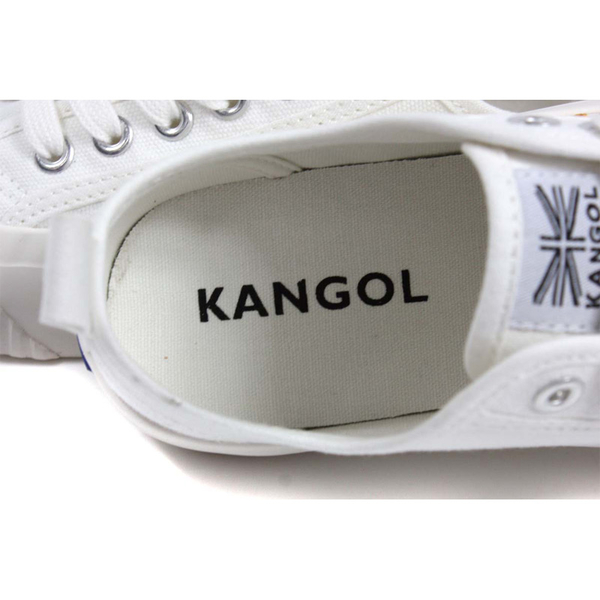 KANGOL 休閒鞋 帆布鞋 女鞋 白色 彩色LOGO 62221602 00 no208 product thumbnail 7