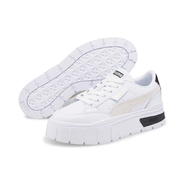 PUMA Mayze Stack Wns 流行休閒鞋 女 增高 白 穿搭 38436301 product thumbnail 2