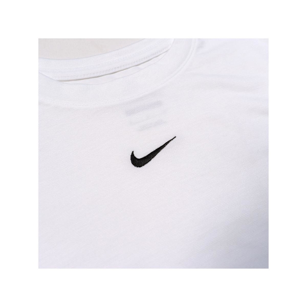 Nike 短袖 NSW 女款 白 短T 貼身 短版 修身 彈性 小logo【ACS】 DD1329-100