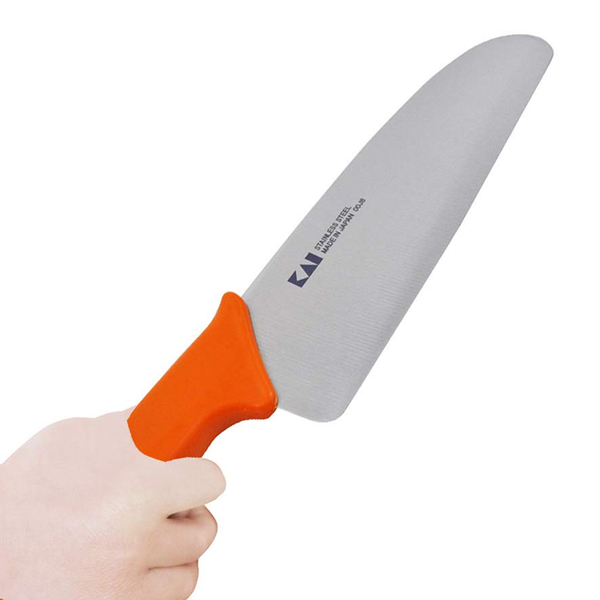 貝印 KAI 日本製 兒童安全菜刀 兒童料理刀 安全刀 兒童廚房用刀 FG-5001 product thumbnail 7