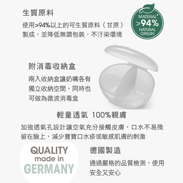 德國 nip 齒科專用奶嘴 牙仙子 蝶型奶嘴 粉彩系列 1/2/3階段 矽膠 安撫奶嘴 3591 product thumbnail 6