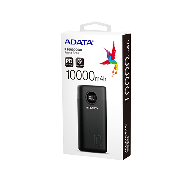 威剛ADATA PD／QC快充行動電源10000mAh P10000QCD (BSMI認證) 二入 product thumbnail 5