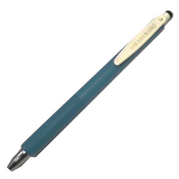 ZEBRA斑馬 Sarasa NANO JJH72 極細鋼珠筆0.3mm-淺藍桿