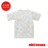 MIKI HOUSE BABY 日本製 新生兒紗布衣(富士山)
