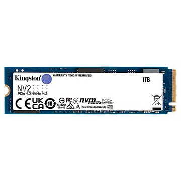 Kingston 金士頓 1000G NV2 M.2 2280 PCIe 4.0 NVMe SSD 固態硬碟(SNV2S/1000G)