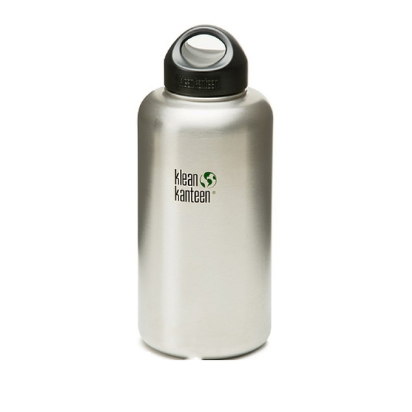 【KLEAN KANTEEN 美國 寬口不鏽鋼瓶64oz(54mm)《原色鋼》】K64WSSL/水壺/水瓶/運動鋼瓶 product thumbnail 2