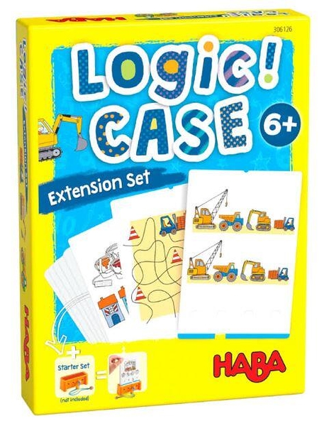『高雄龐奇桌遊』 邏輯挑戰 擴充組 建築工地篇 Logicase 6歲以上 正版桌上遊戲專賣店