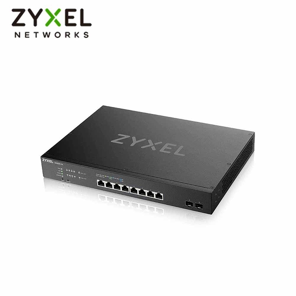 Zyxel合勤 XS1930-10 Multi-Gig智慧型網管8埠+2埠SFP 10G光纖5速交換器