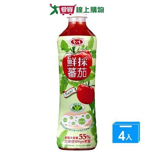 愛之味鮮採蕃茄汁-Oligo540ml*4入【愛買】