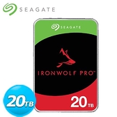 Seagate希捷 IronWolf Pro 20TB NAS硬碟(ST20000NE000)