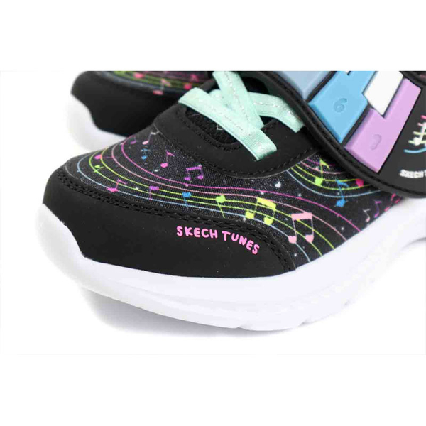 SKECHERS SKECH TUNES 運動鞋 音效鞋 童鞋 黑/彩色 302219LBKMT no714 product thumbnail 7