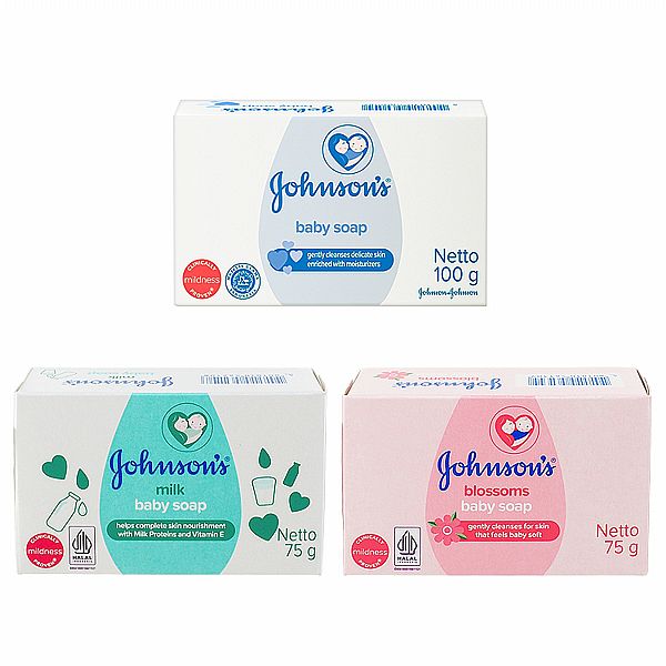 Johnson's 嬰兒皂(1入) 一般／牛奶／花香 款式可選【小三美日】D560500 product thumbnail 2