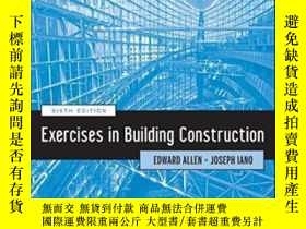 二手書博民逛書店Exercises罕見In Building ConstructionY307751 Edward Allen