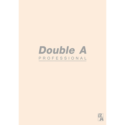 Double A DANB17014 A5 25K膠裝固頁空白筆記本/記事本 米黃 40張入