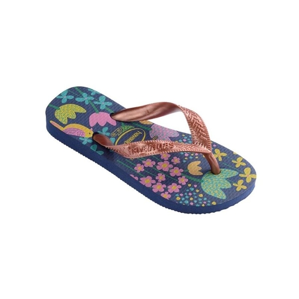 havaianas 哈瓦士 巴西人字拖 兒童款 Flores 花朵 涼鞋 拖鞋 夾腳拖 海灘鞋【南風百貨】 product thumbnail 3