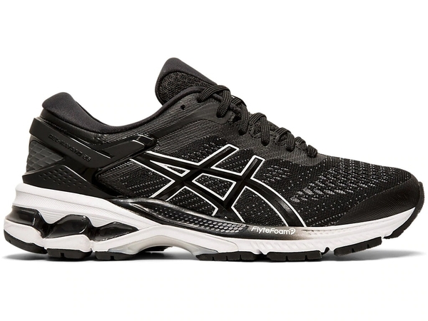 ASICS GEL-KAYANO 26 女鞋 慢跑 輕量 緩衝 回彈 舒適 黑【運動世界】1012A457-001