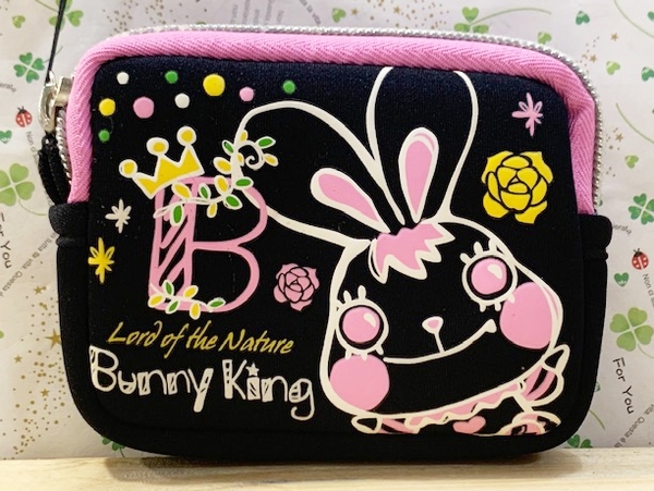 【震撼精品百貨】 Bunny King_邦尼國王兔~香港邦尼兔 錢包/零錢包-黑#72471 product thumbnail 3