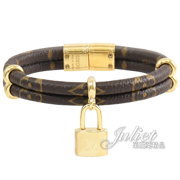 LOUIS VUITTON Fasten Your LV Bracelet bangle M6170