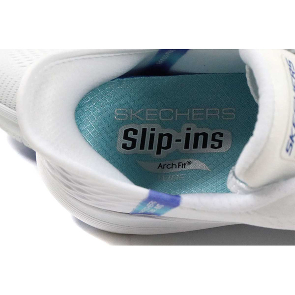 SKECHERS Slip-ins ArchFit 休閒運動鞋 女鞋 白色 150066WWBL no828 product thumbnail 8