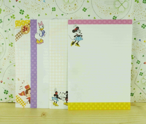 【震撼精品百貨】Micky Mouse_米奇/米妮 ~便條-格子圖案