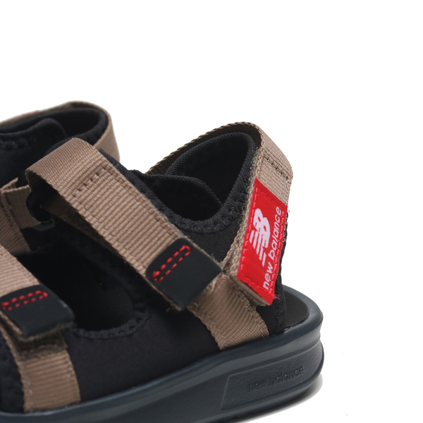 NEW BALANCE 童鞋 涼鞋 NB 黑 咖啡 黏帶涼鞋 小童 IH750OB product thumbnail 2