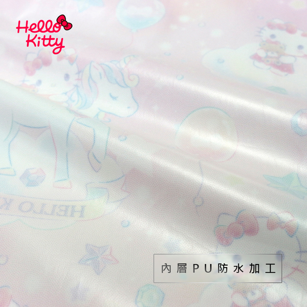 【正版授權】Disney迪士尼_前開式兒童雨衣 / (凱蒂貓Hello Kitty)-S product thumbnail 5