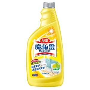 花王 魔術靈 浴室清潔劑(更替瓶)-檸檬香 500ml【康鄰超市】