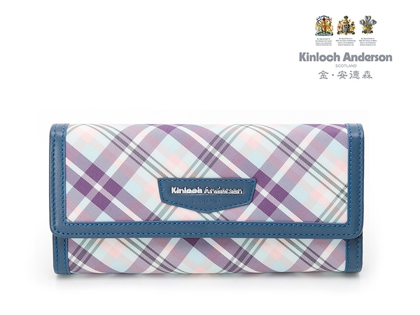 【寧寧小舖*台中專賣店】Kinloch Anderson 金安德森 原廠授權【三折式長夾】211002BLF-1