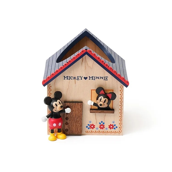 知音Jean 迪士尼Disney木製盆器-米奇米妮(1251047) product thumbnail 2