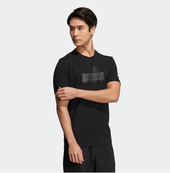 Adidas FI WORD TEE 男款 短袖上衣 黑款 H39344 【KAORACER】 product thumbnail 3