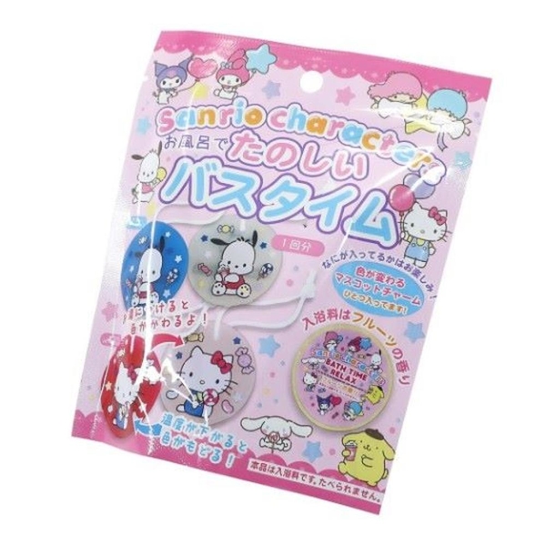 【震撼精品百貨】Hello Kitty 凱蒂貓~日本sanrio三麗鷗泡澡沐浴球/入浴劑(全6種/附吊飾/隨機)*29025