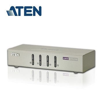 ATEN 4埠 USB KVM多電腦切換器 支援喇叭&麥克風 (CS74U)