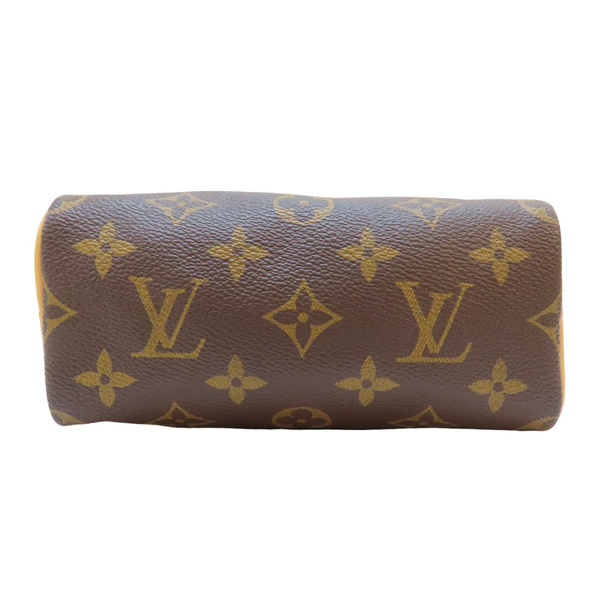 【二手名牌BRAND OFF】LOUIS VUITTON 路易威登 原花 PVC塗層帆布 Nano Speedy 兩用包 M81085 product thumbnail 4