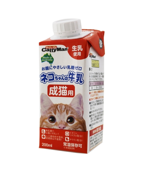 『寵喵樂旗艦店』Cattyman《澳洲貓用牛奶-老貓｜成貓｜幼貓》200ML/瓶 貓用牛奶 product thumbnail 4