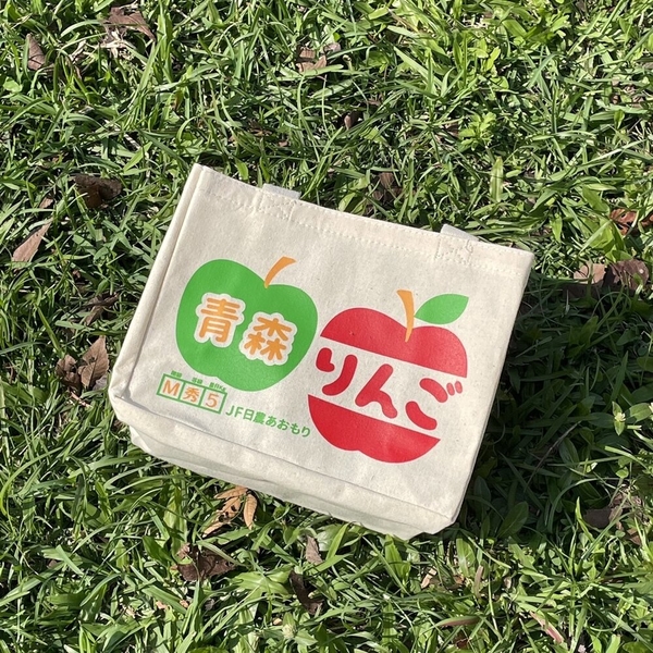 水果系環保購物袋 手提袋 便當袋 野餐袋 橘子 蘋果 蜜桃 草莓 青森蘋果 手提袋 購物袋 便當袋 product thumbnail 3