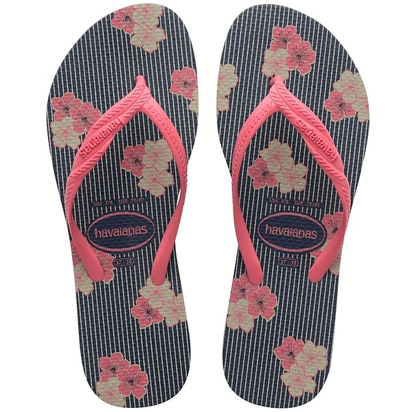 havaianas 哈瓦士 巴西人字拖 女款 Fant romant 粉帶 拖鞋 夾腳拖 海灘鞋【南風百貨】