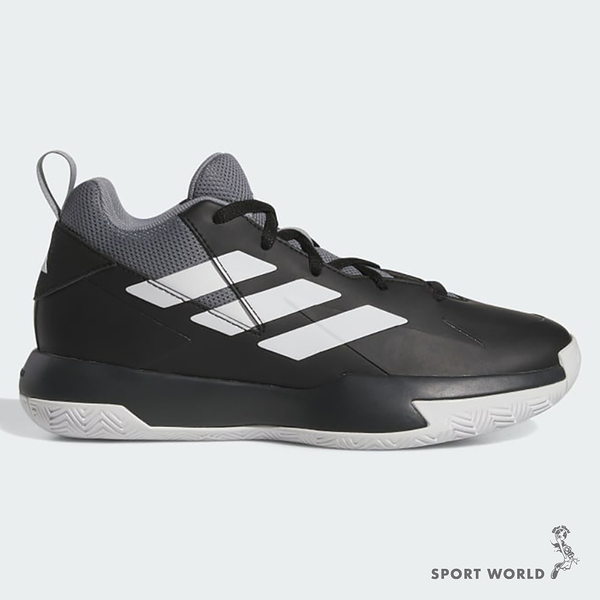 Adidas 籃球鞋 女鞋 大童鞋 Cross EM UP Select J 黑灰【運動世界】IE9255