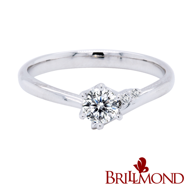 【BRILLMOND JEWELRY】GIA 30分D/VVS1 鉑金珍愛鑽戒(D/VVS1 H&A PT950鉑金台)