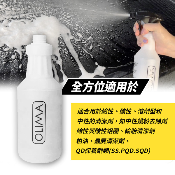 【OLIMA】半透印刷HDPE噴瓶 900ml product thumbnail 6