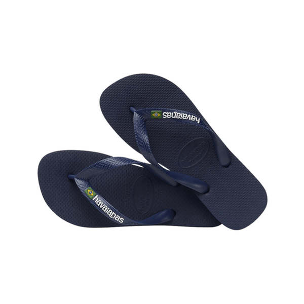 HAVAIANAS 哈瓦仕 人字拖 巴西國旗 深藍 拖鞋 中性 41108500555U product thumbnail 2